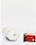 Masturbador Tenga - Flex Cup Silky Blanco con lubricante