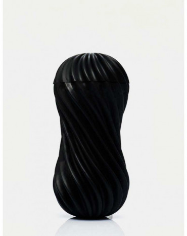 Masturbador Tenga - Flex Cup Rocky - Negro