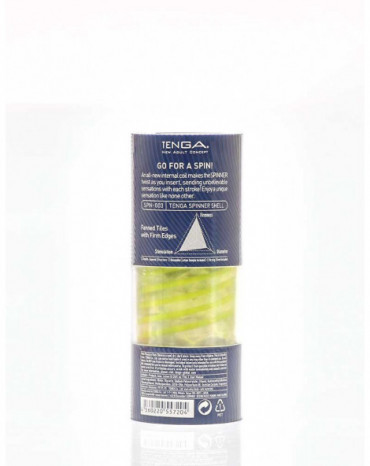 Masturbador Tenga Spinner Shell
Tamaño: 4,5 × 13 cm