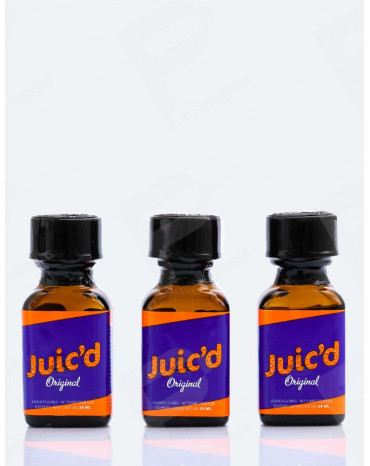 Pack de 3 Poppers Juic'd Original 24 ml