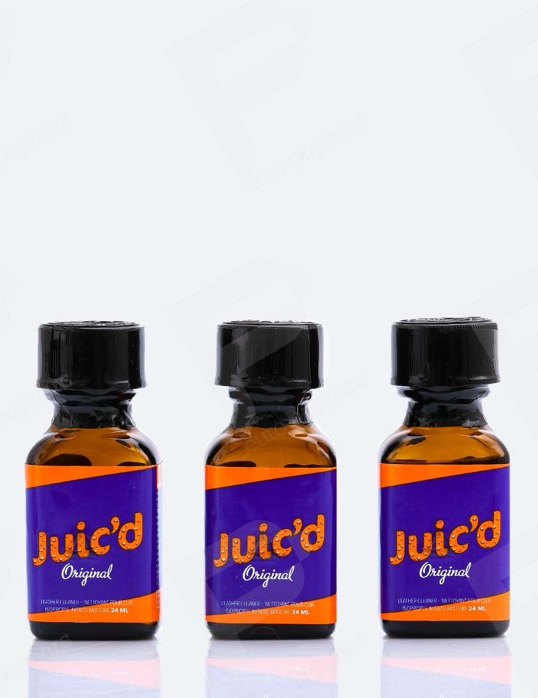 Pack de 3 Poppers Juic'd Original 24 ml