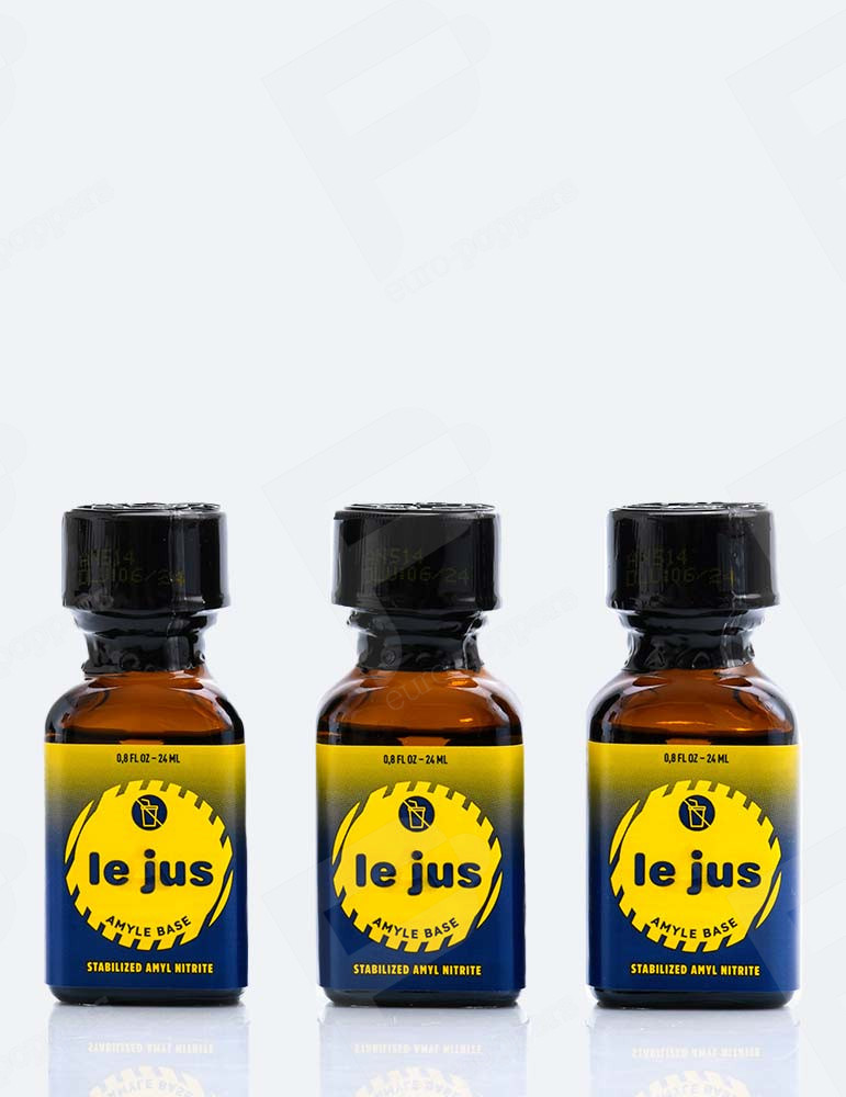 Pack de 3 poppers Le Jus Amyl Base 24 ml