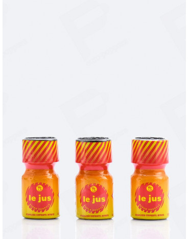 Pack de 3 poppers Le Jus Super Propyle 10 ml
