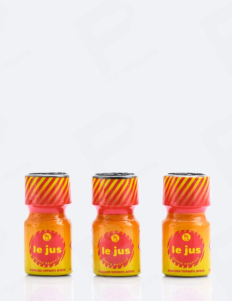 Pack de 3 poppers Le Jus Super Propyle 10 ml