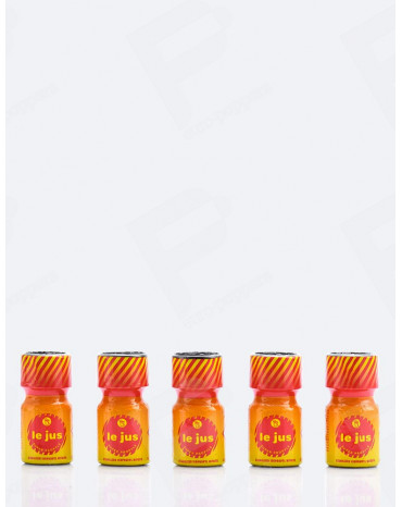 Pack de 5 Poppers Le Jus Super Propyle 10 ml