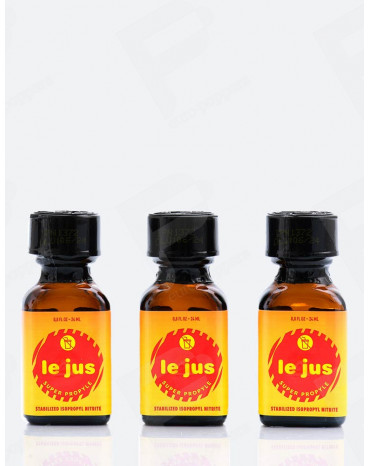 Pack de 3 poppers Le Jus Super Propyle 24 ml