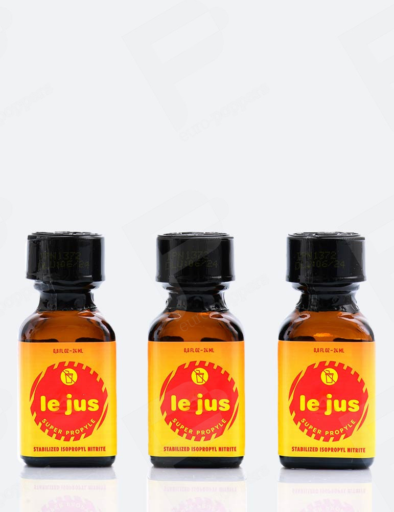 Pack de 3 poppers Le Jus Super Propyle 24 ml