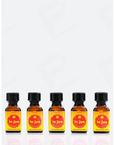 Pack de 5 poppers Le Jus Super Propyle 24 ml