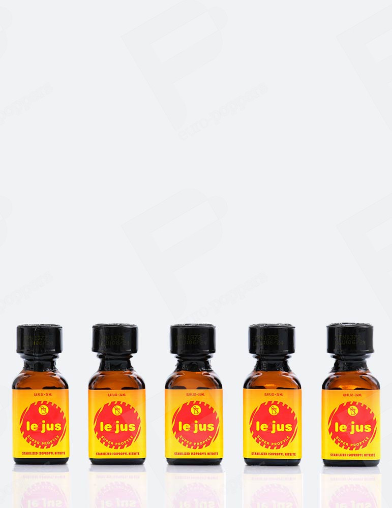 Pack de 5 poppers Le Jus Super Propyle 24 ml