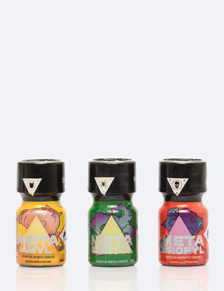 Pack Poppers Trio Meta 10 ml