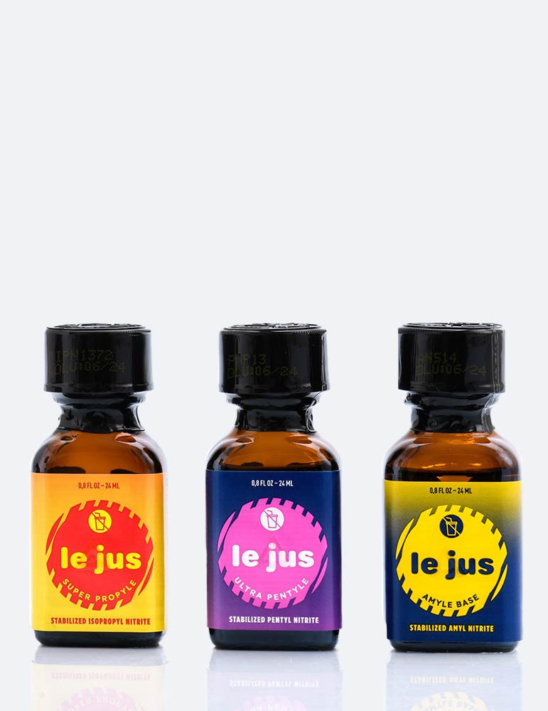 Trío de poppers Le Jus