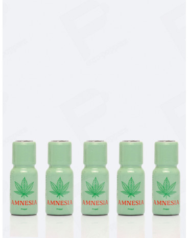 Pack de 5 poppers Amnesia
