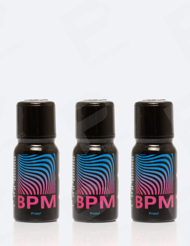 Pack de 3 poppers bpm