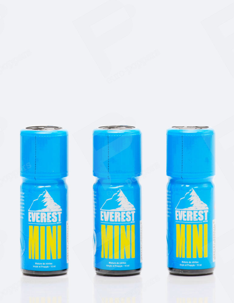 Pack de 3 poppers Everest Mini 10 ml