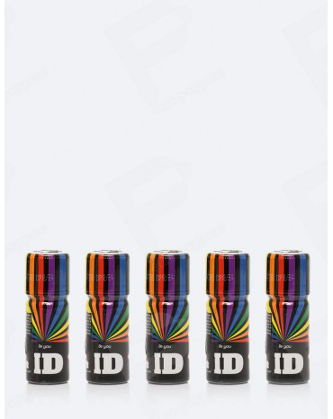 Pack de 5 poppers ID 10 ml
