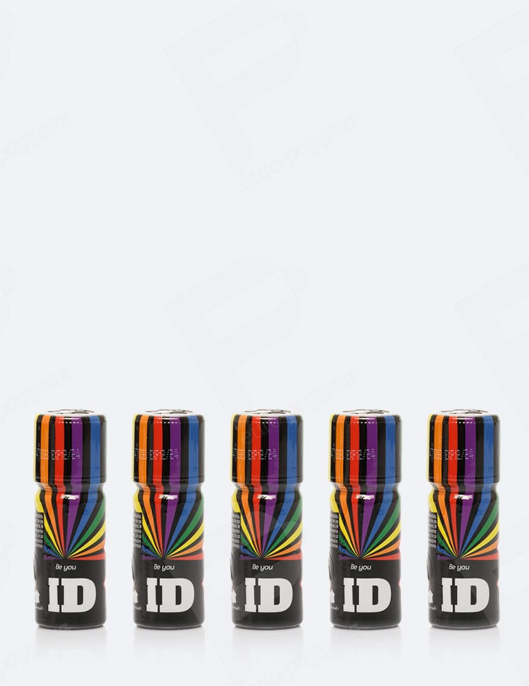 Pack de 5 poppers ID 10 ml