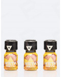 Pack de 3 poppers de Meta Amyl 10 ml