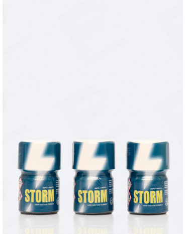 Pack de 3 poppers Storm 15 ml