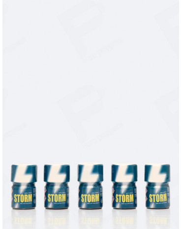 Pack de 5 poppers Storm 15 ml