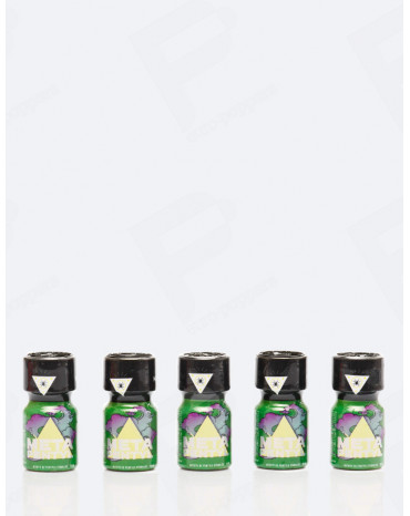 Pack de 5 poppers Meta Pentyl 10 ml
