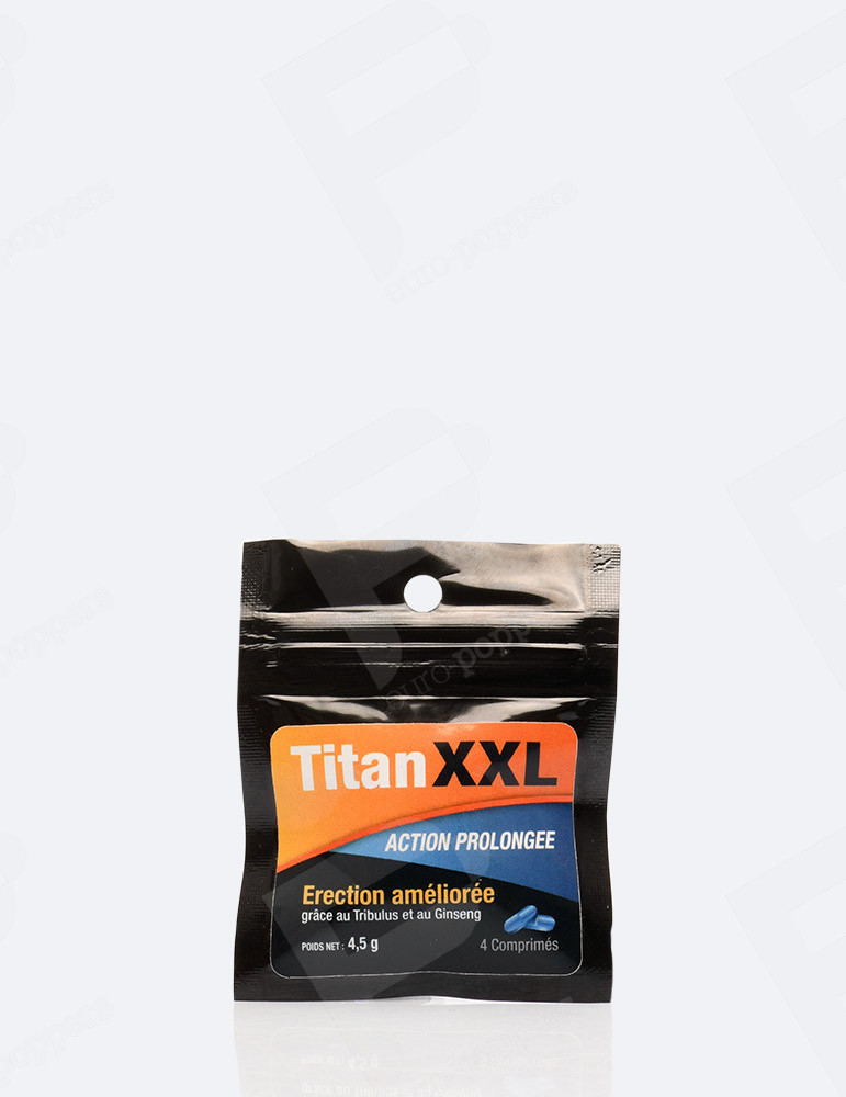 Potenciador Sexual Titan XXL sachet de 4 comprimidos