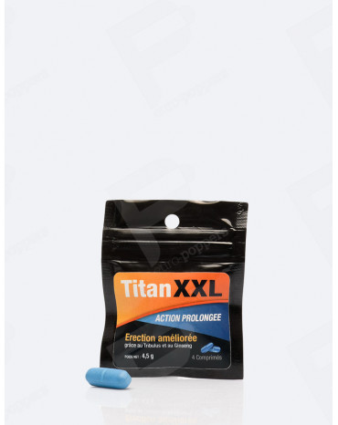 Potenciador Sexual Titan XXL sachet de 4 comprimidos