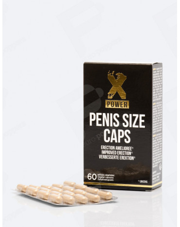Potenciador Sexual Penis Size Caps X 60