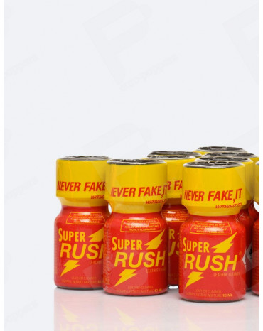 Super Rush 10 ml - 18 poppers Rush rojo