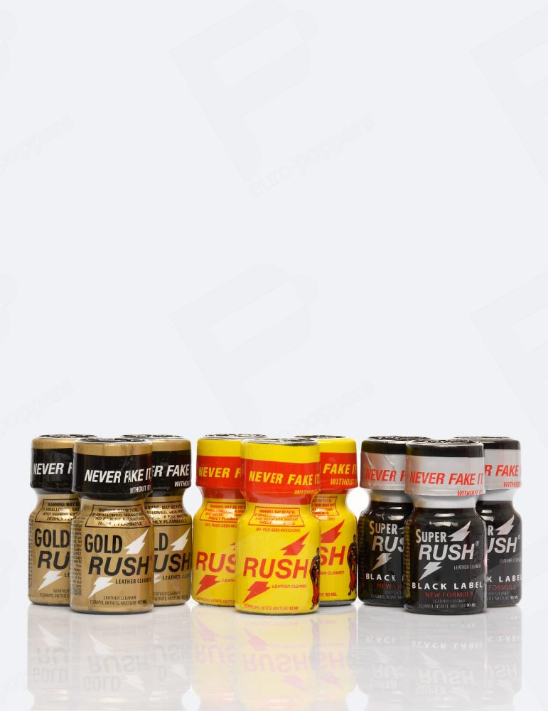 Pack De 18 Poppers Trío Rush