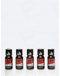 Pack de 5 poppers Ultra Strong 15 ml