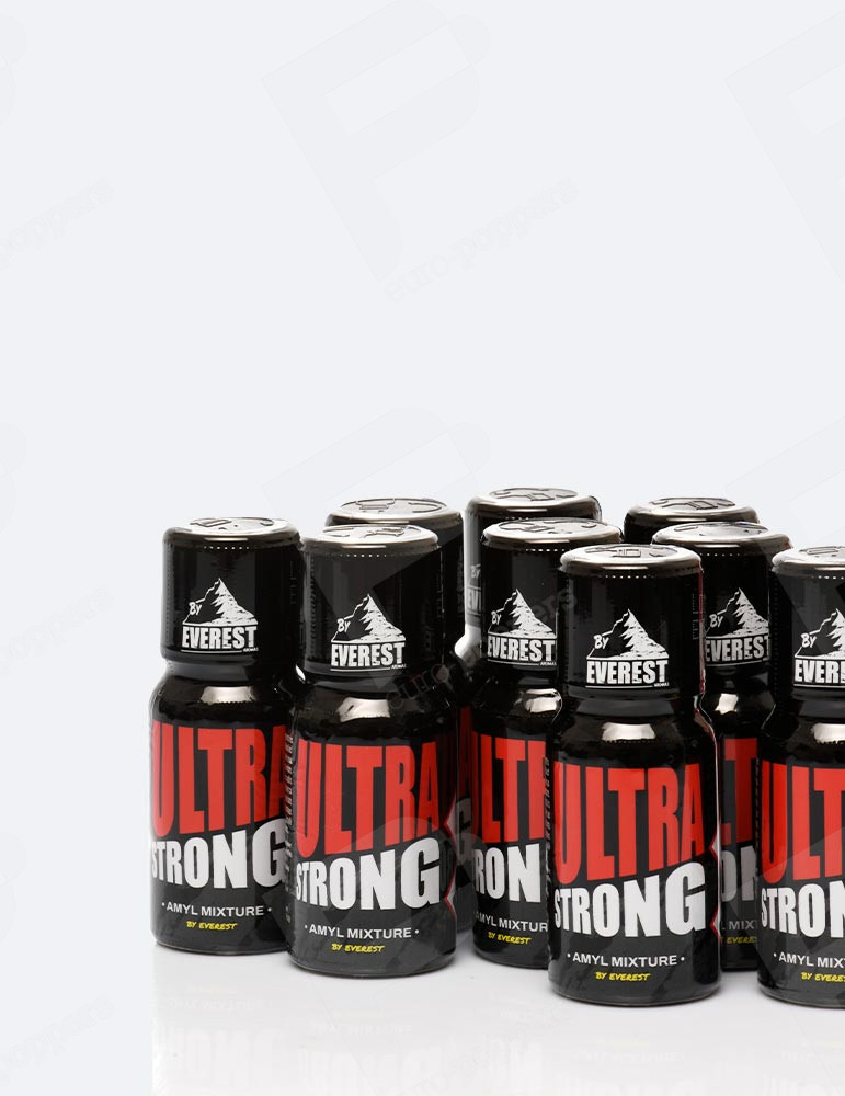 Pack de 20 poppers Ultra Strong 15 ml