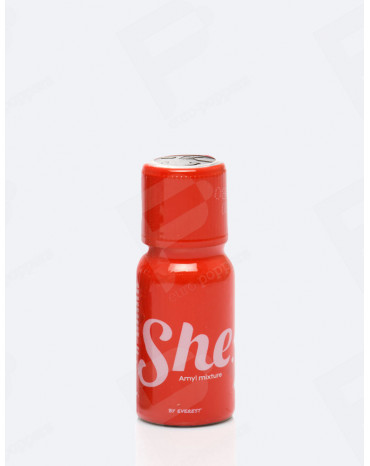 Pack de 5 Poppers She 15 ml