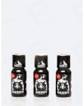 Pack de 3 Poppers Daddy 15 ml