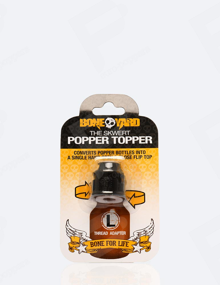 Tapa para poppers - popper topper - talla L