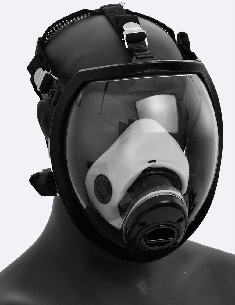 Máscara de Gas Futurista Poppers MSX