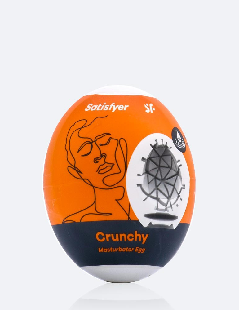 Huevo Masturbador Satisfyer Crunchy