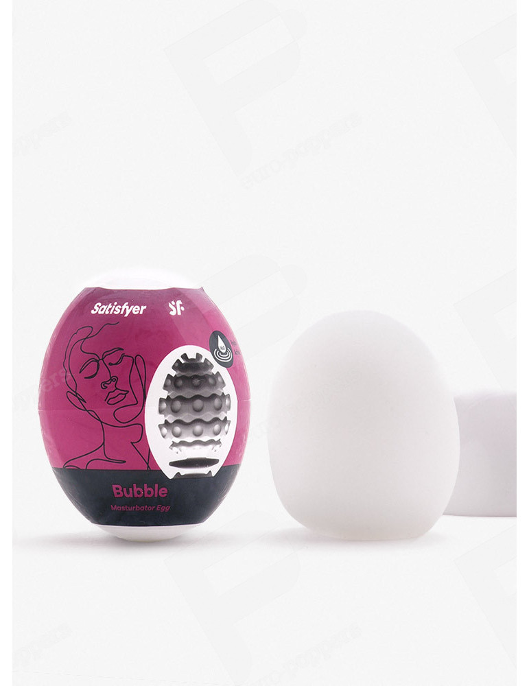 Huevo masturbador Satisfyer Bubble al interior