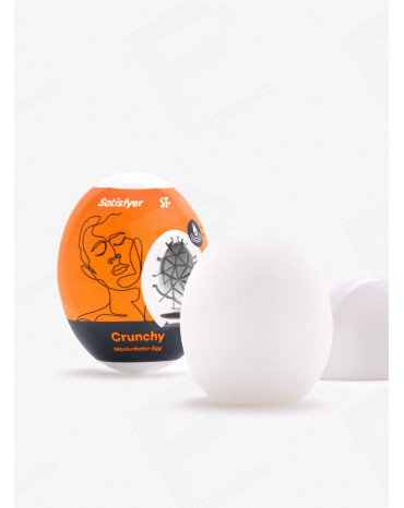 Huevo Masturbador Satisfyer Crunchy