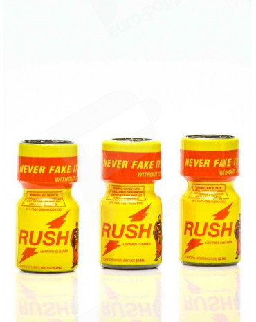 trio de poppers rush amarillos