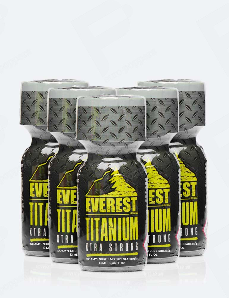 Pack 5 Popper Everest Titanium 13 ml 2