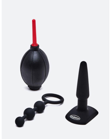 Pack Anal de Iniciación - Malesation - Schwarz 9cm