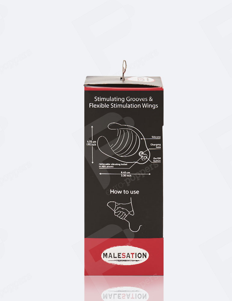 Masturbador Vibratorio Vibro Ray Strubber - Malesation-7