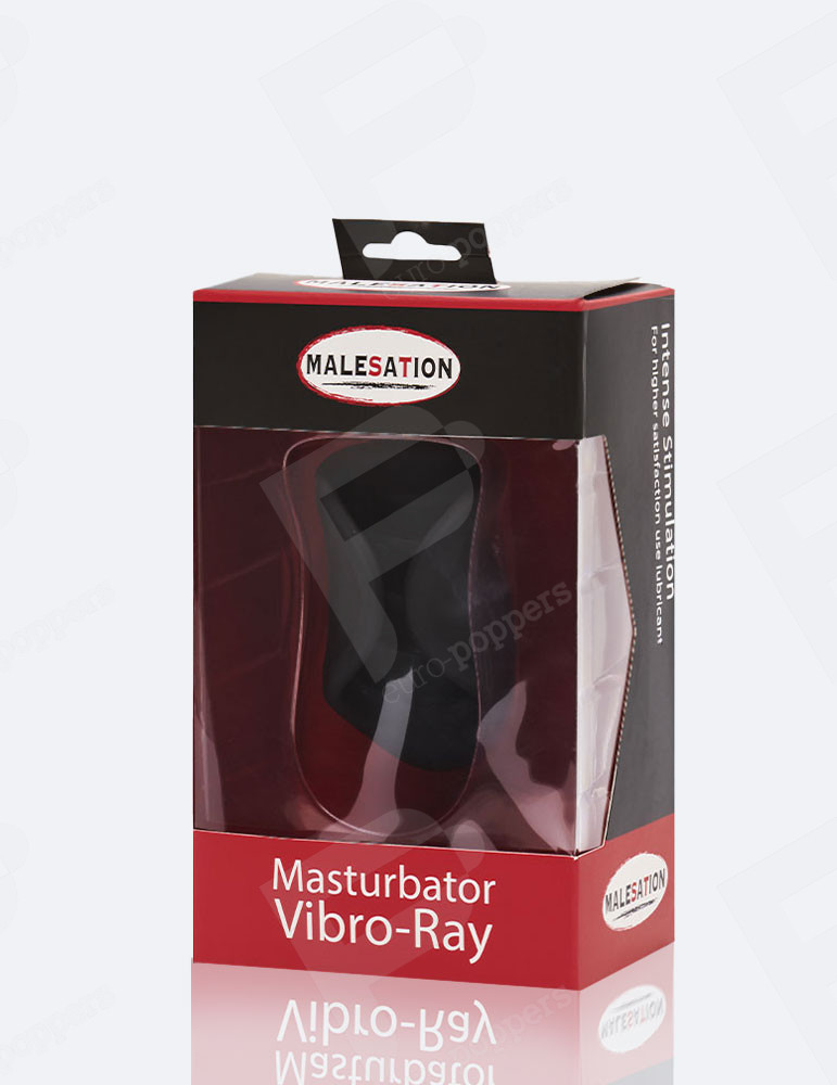 Masturbador Vibratorio Vibro Ray Strubber - Malesation-6
