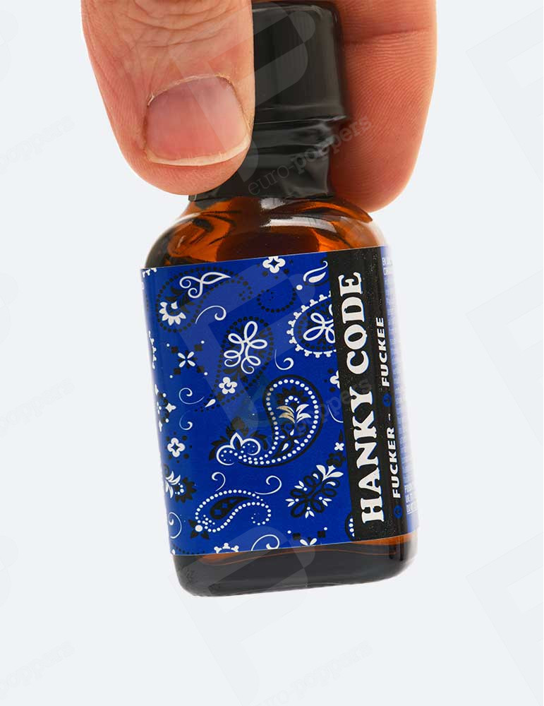 Popper Hanky Code Azul 24ml + Bandana-3