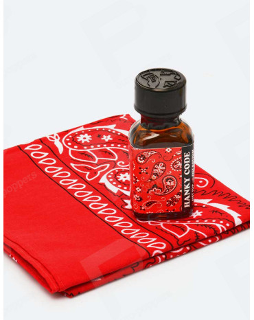 Popper Hanky Code Rojo 24ml + Bandana