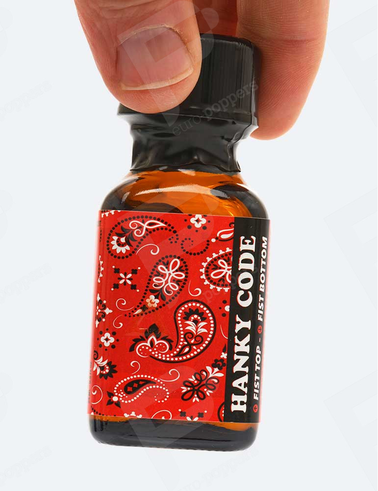 Popper Hanky Code Rojo 24ml + Bandana-4