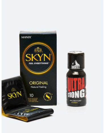 Pack Proyecto X: Popper Ultra Strong + Preservativos