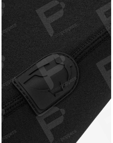 Pasamontañas negro de neopreno con un solo orificio bucal - BDSM BRUTUS