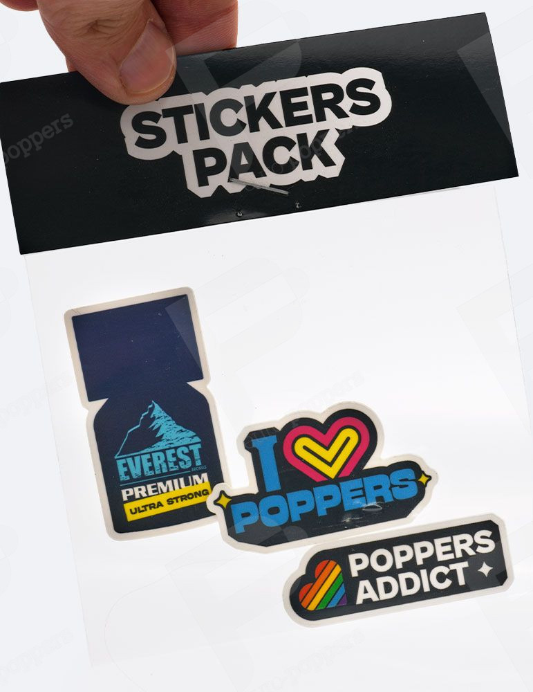 lote de 3 stickers poppers 5