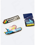 lote de 3 stickers poppers 6